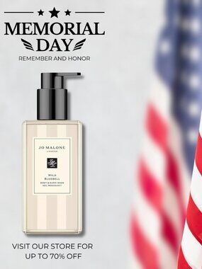 Jo Malone Wild Bluebell Body & Hand Wash Gel Moussant, 250ml